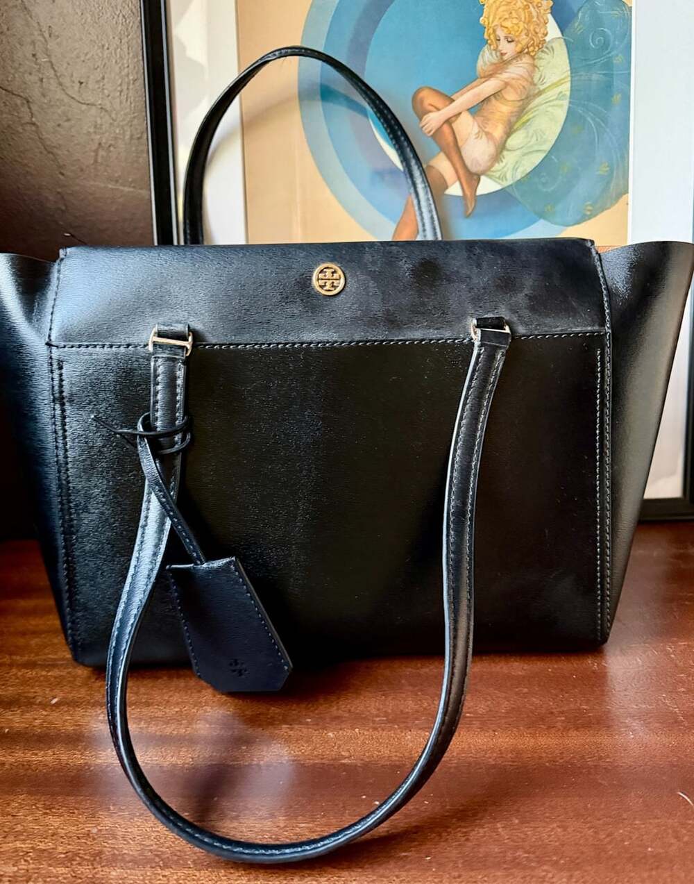 Tory Burch Parker Leather Tote Bag